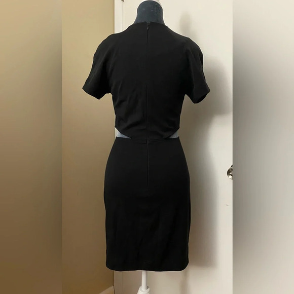 & OTHER STORIES Cutout Buckle Dress Black Size 6 (Small) - Picture 2 of 8